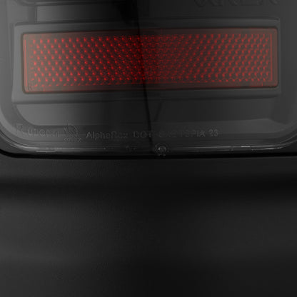 AlphaRex 94-01 Dodge Ram 1500/94-02 Ram 2500/3500 LUXX-Series LED Tail Lights Alpha-Black