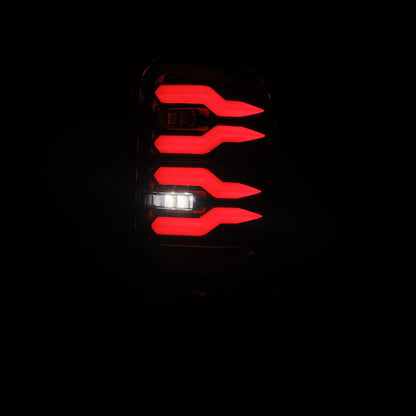 AlphaRex 94-01 Dodge Ram 1500/94-02 Ram 2500/3500 LUXX-Series LED Tail Lights Alpha-Black