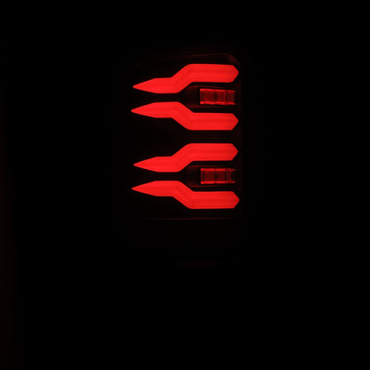AlphaRex 94-01 Dodge Ram 1500/94-02 Ram 2500/3500 LUXX-Series LED Tail Lights Black