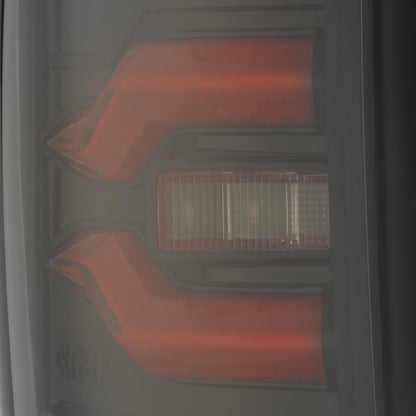 AlphaRex 94-01 Dodge Ram 1500/2500/3500 LUXX-Series LED Tail Lights - Black/Red