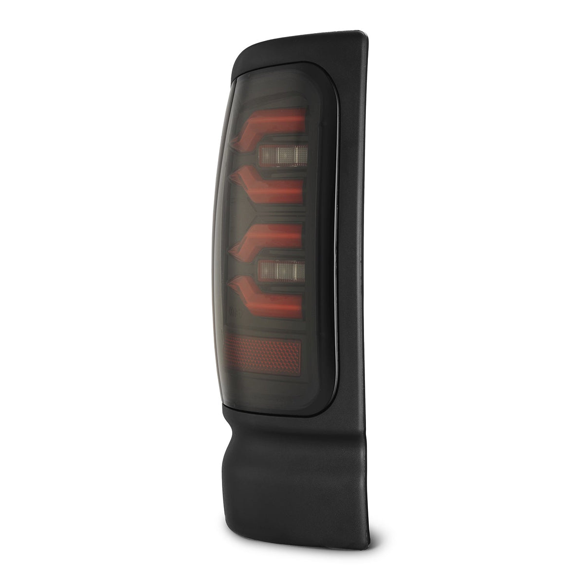 AlphaRex 94-01 Dodge Ram 1500/2500/3500 LUXX-Series LED Tail Lights - Black/Red