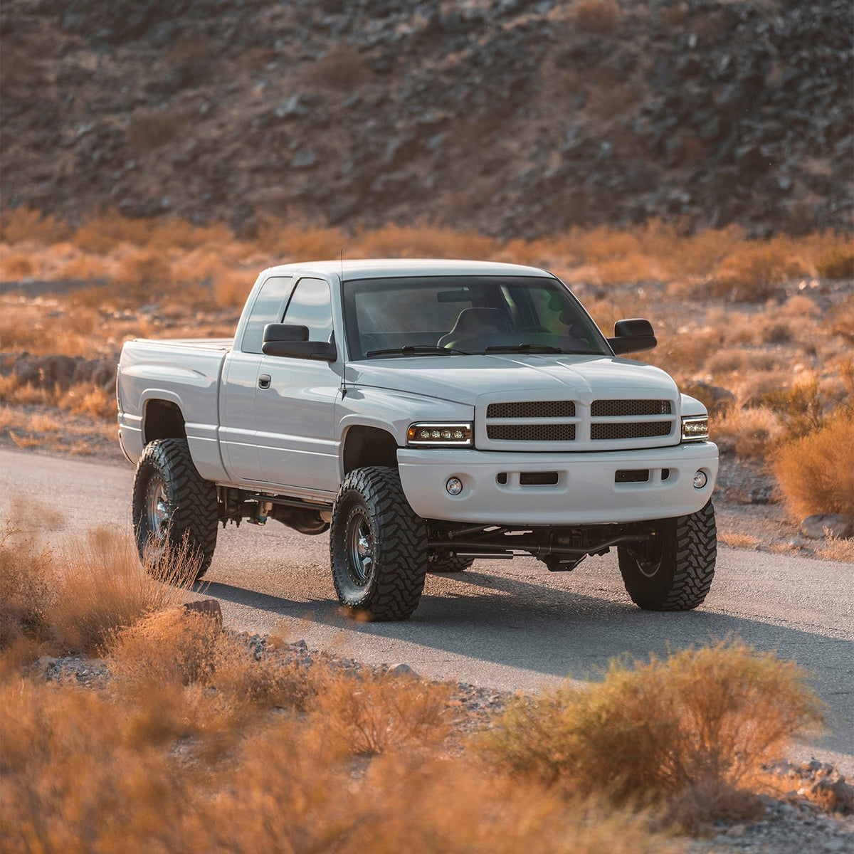 AlphaRex 94-01 Dodge Ram 1500 NOVA LED Headlights Chrome w/ Activ. Light Seq. Signal and SB DRL