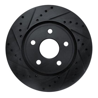 DFC D&S Brake Rotor (FRONT LEFT): Dodge Durango (11-22) - Black