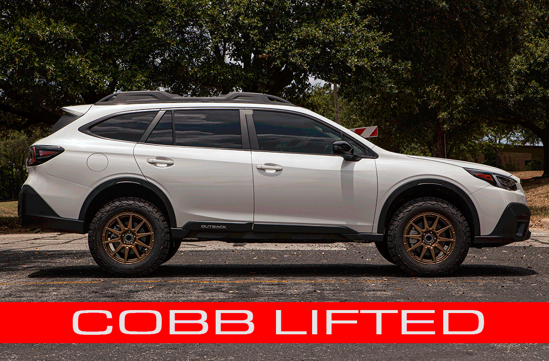 COBB 1.5" Lift Kit F&R w/ Adj Links | Subaru WRX/Outback (20-25) (941800)