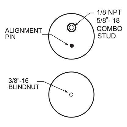 Firestone 6397 for Ride-Rite Replacement Bellow 267C ( Kit PN