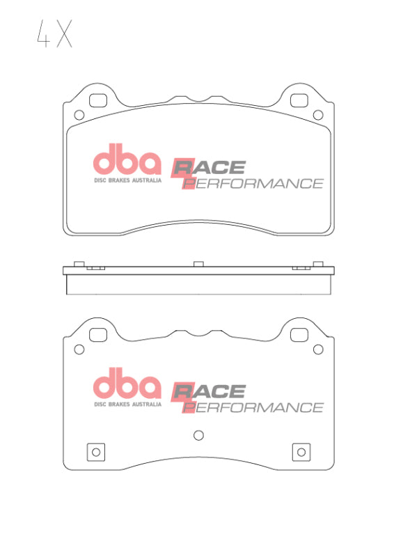 DBA Front RP Performance Brake Pads | Ford Focus RS (17-19) (DB15025RP)