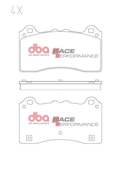 DBA Front RP Performance Brake Pads | Ford Focus RS (17-19) (DB15025RP)