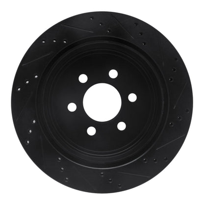 DFC D&S Black Brake Rotor (REAR LEFT): Dodge Durango (03)