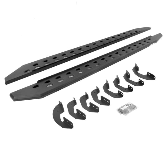 Go Rhino 69441580SPC RB20 Slim Running Boards for 07-21 Toyota Tundra Double Cab