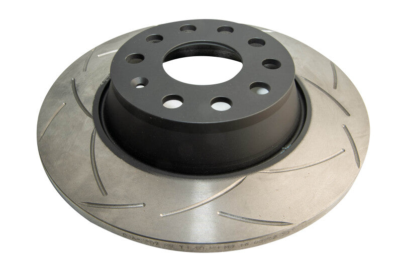 DBA Rear T2 D&S Slotted Rotor | Audi A3 2.0 TFSI/3.2 V6/2.0 TDI Quattro (06-08) (DBA2807S)