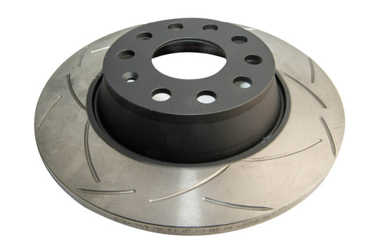DBA Rear T2 D&S Slotted Rotor | Audi A3 2.0 TFSI/3.2 V6/2.0 TDI Quattro (06-08) (DBA2807S)