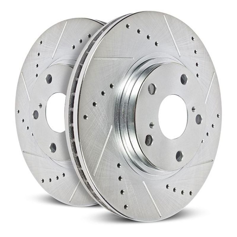 Power Stop Drilled & Slotted Rear Rotors | Subaru BRZ (17-20) (JBR1795XPR)
