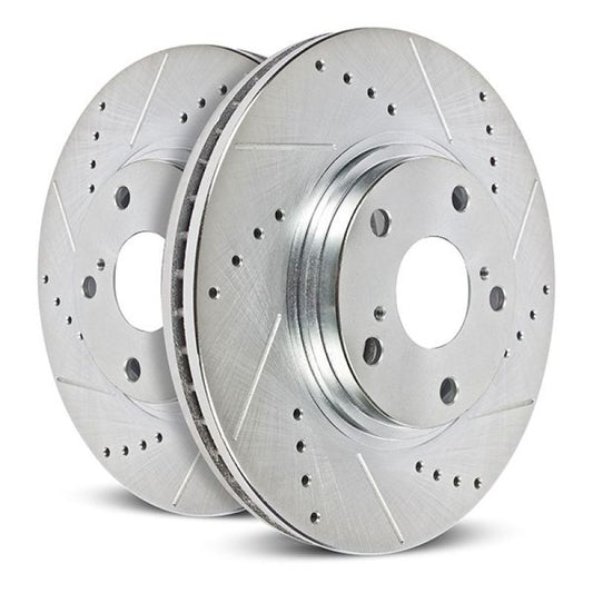Power Stop Drilled & Slotted Rear Rotors | Subaru BRZ (17-20) (JBR1795XPR)