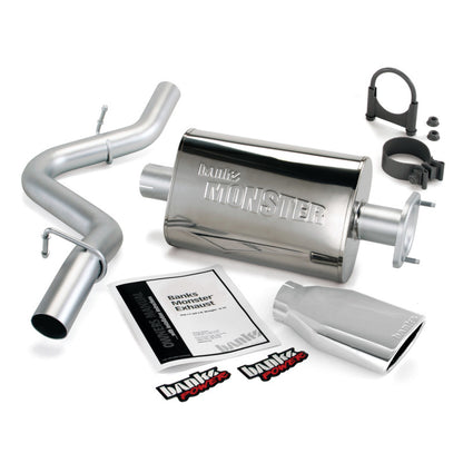 Banks Power 51315 SS 2.5in Exhaust | Jeep Wrangler 97-07 (SS, D&S, 2.5in) (51315)