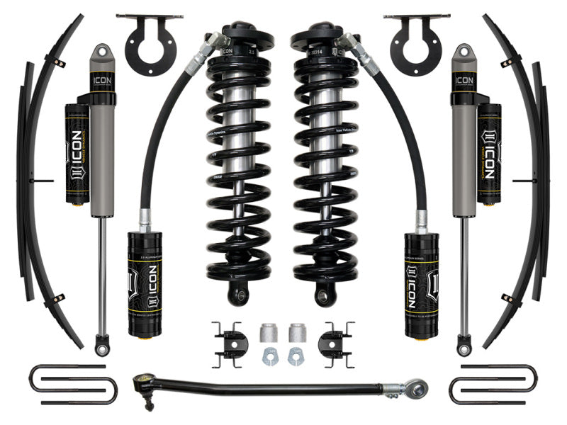 ICON K63143L Stage-3 2.5-3"Coilover Conv Lift Expansion Pack for 17-23 F250/350