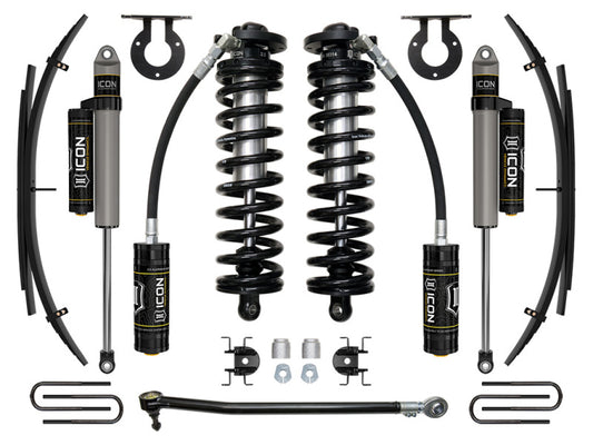 ICON K63143L Stage-3 2.5-3"Coilover Conv Lift Expansion Pack for 17-23 F250/350