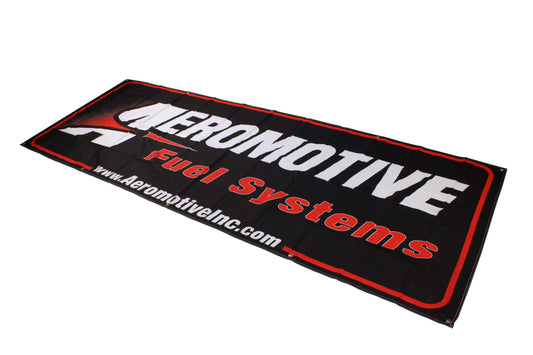 Aeromotive Fuel System Aeromotive Banner - 32" x 92" Cloth with Metal Eyelets. - 95012