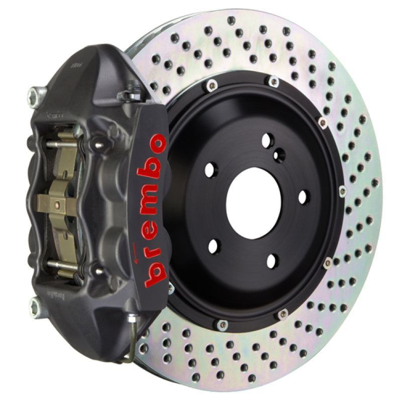 Brembo GTS BBK 6 / 4 Piston Cast Kit | 2014-2024 Infiniti Q50 RWD (1M1.9051AS/2P1.9054AS)