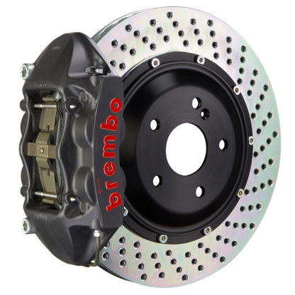 Brembo GTS BBK 6 / 4 Piston Cast Kit | 2014-2024 Infiniti Q50 RWD (1M1.9051AS/2P1.9054AS)