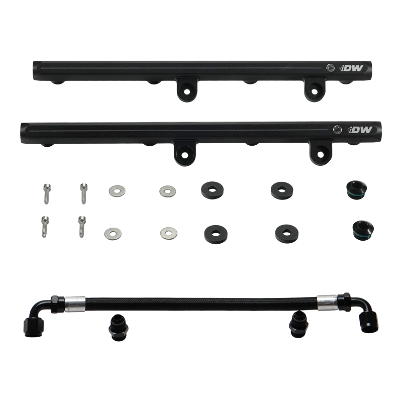 DeatschWerks 7-101 Fuel Rail with Crossover for 05-23 Dodge Hemi