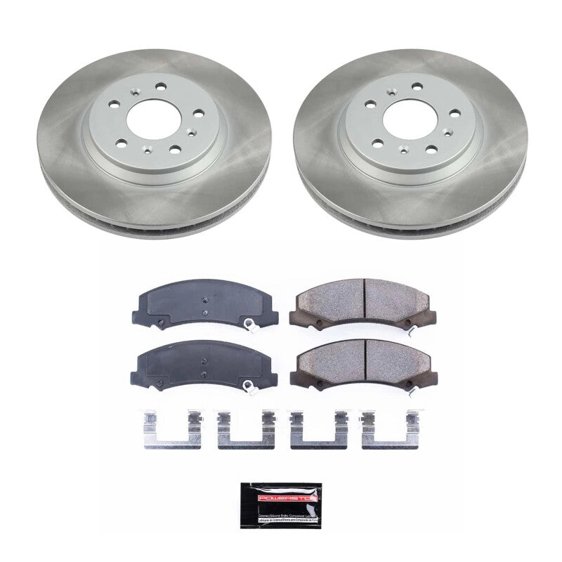 PowerStop 06-07 Chevrolet Monte Carlo Front Semi-Coated Rotor Kit (SC1437)