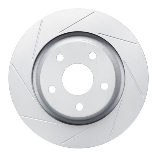 DFC Slotted Geoperformance Rotor (FRONT LEFT): Jeep Wrangler 2.0L / 2.5L (12-18)