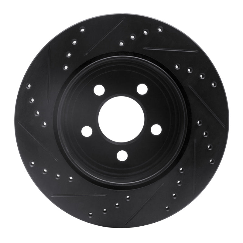DFC D&S Black Brake Rotor (REAR RIGHT): Chrysler 300 (05-23)