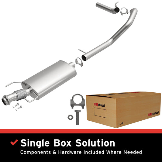 BRExhaust Direct-Fit Replacement Exhaust System 106-0989