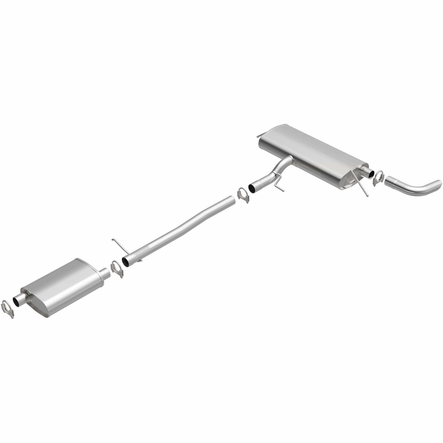 BRExhaust Direct-Fit Replacement Exhaust System 106-0020