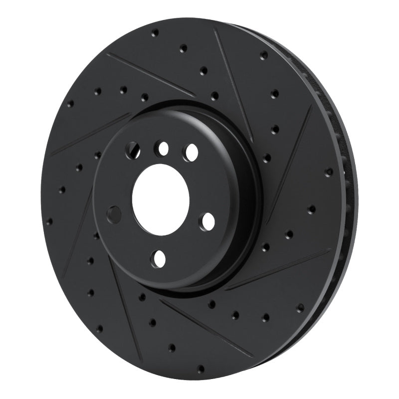R1 Drilled & Slotted Brake Rotor | BMW 3 Series F30/G20 (11-25) (ECB-31134D)