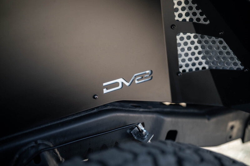 DV8 Offroad INFEND-10RB Rear Inner Fender Liner for 07-18 Jeep Wrangler JK