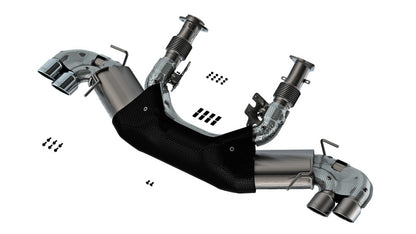 Borla 3in ATAK Catback Exhaust | Chevrolet Corvette 6.2L V8 (20-23) Bright Chrome Tips