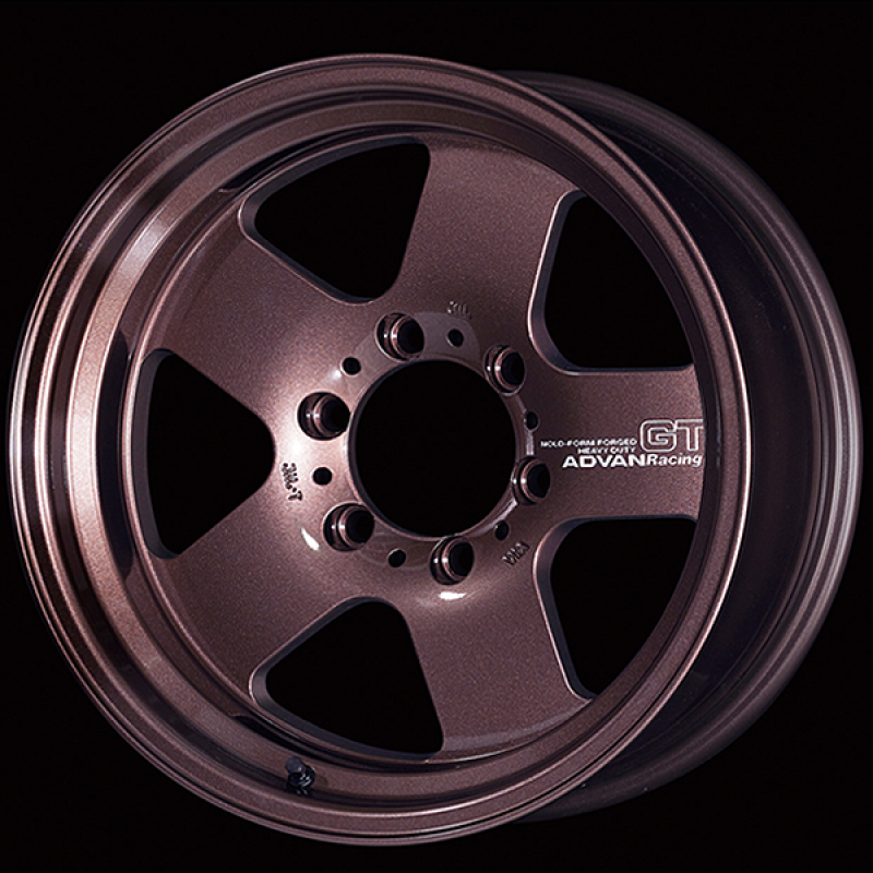 (set of 4) Advan GT Heavy Racing Copper Bronze | 17x8.5" -10mm | 6x139.7mm Wheels