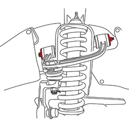 SPC Performance Control Arm Hardware