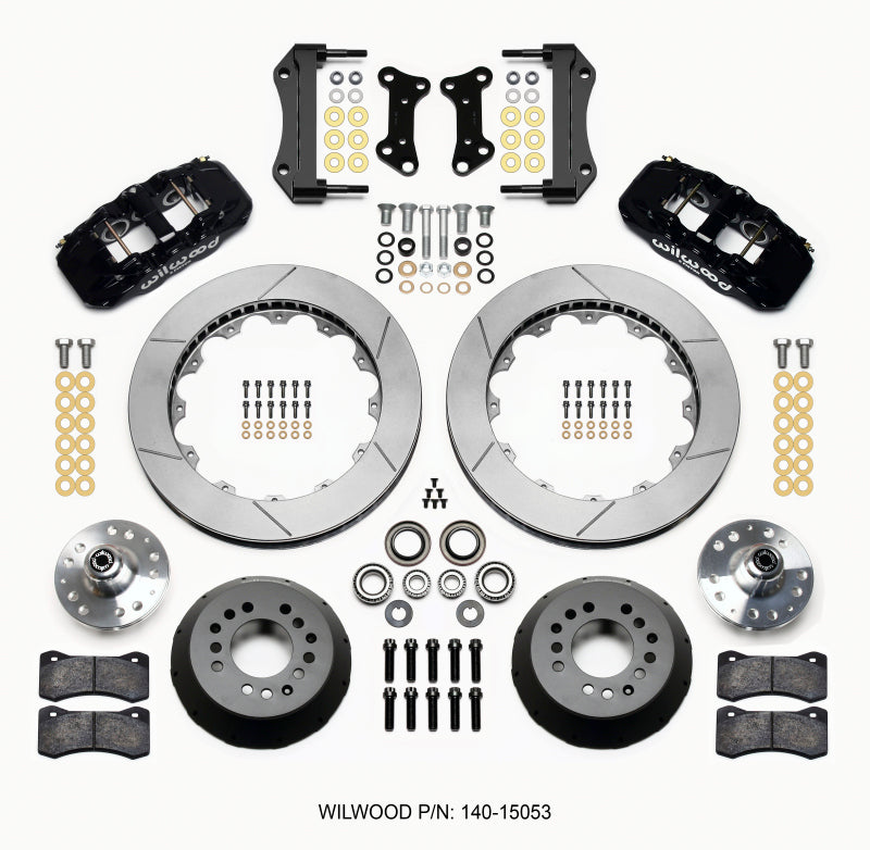 Wilwood 140-15053 Kit Front For Camaro/Nova 67-72 Aero6 15.00 Rotor