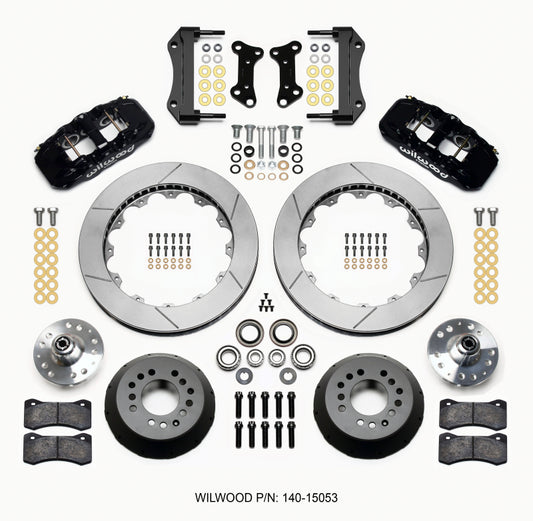 Wilwood 140-15053 Kit Front For Camaro/Nova 67-72 Aero6 15.00 Rotor