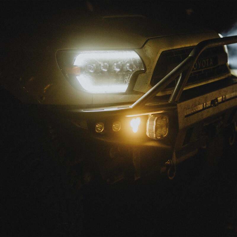 KC HiLiTES 97155 2 LED Fog Lights Pair Kit for 2014-22 4Runner / 2012-23 Tacoma