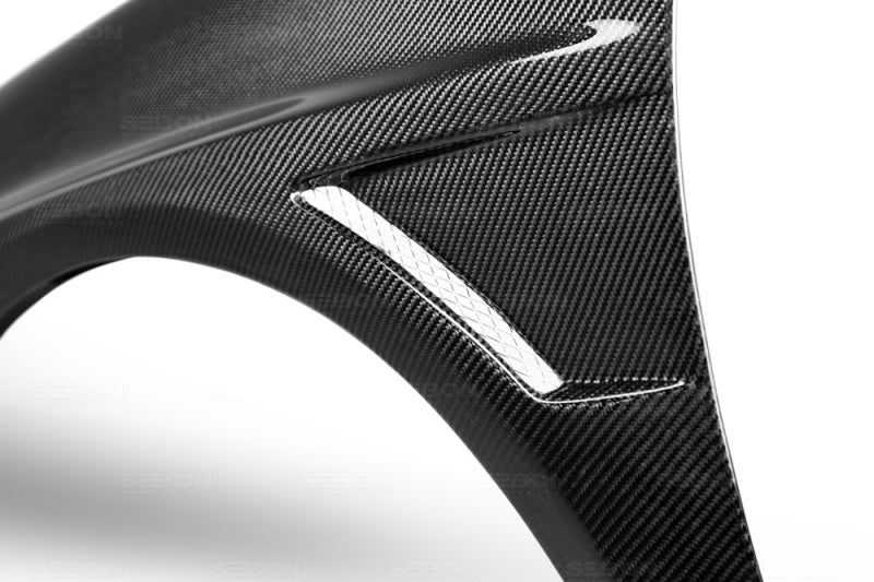 Seibon 10mm Wider Carbon Fiber Fenders | Subaru WRX/STi (06-07 Sedan) (FF0607SBIMP)