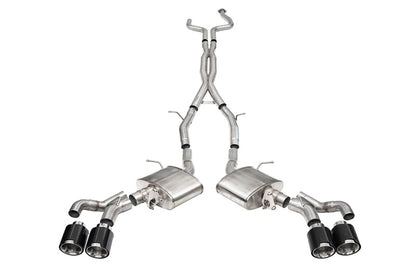 CORSA Xtreme Valved Cat-Back | Cadillac CT5-V Blackwing (21320CFBLK)