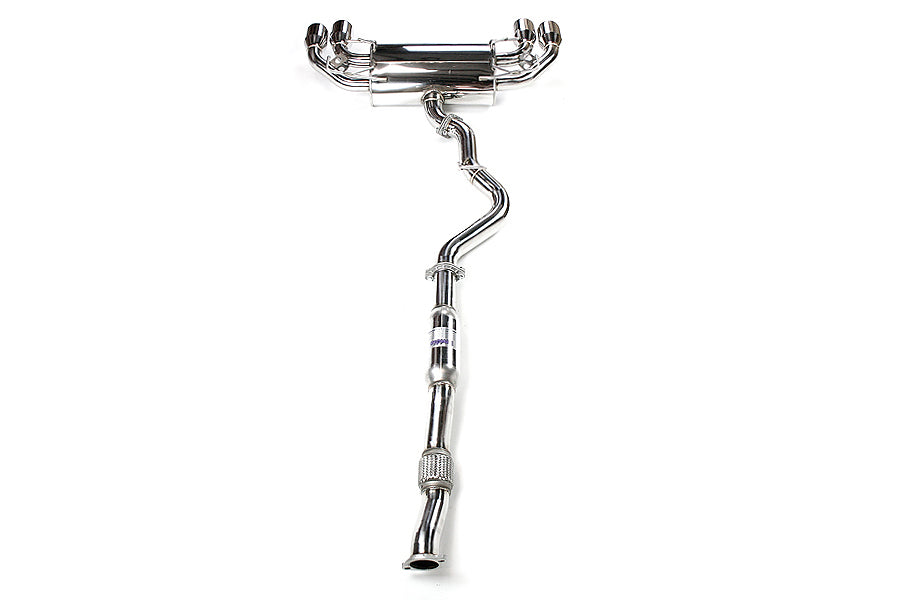 Invidia Q300 Stainless Steel Dual Cat-Back Exhaust System | 2008-2014 Subaru STi & 2011-2014 Subaru WRX Hatchback (HS08STIG3S)