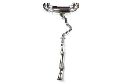 Invidia Q300 Stainless Steel Dual Cat-Back Exhaust System | 2008-2014 Subaru STi & 2011-2014 Subaru WRX Hatchback (HS08STIG3S)
