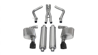 CORSA Xtreme / 2.75 in Cat-Back Single 4.5 in Tips | 2012-2014 Charger, 300 6.4L (14464)