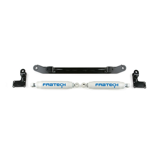 Fabtech Dual Steering Stabilizer Kit w/ Performance Shocks | GM C/K1500 2WD/4WD (07-14) (FTS21044BK)