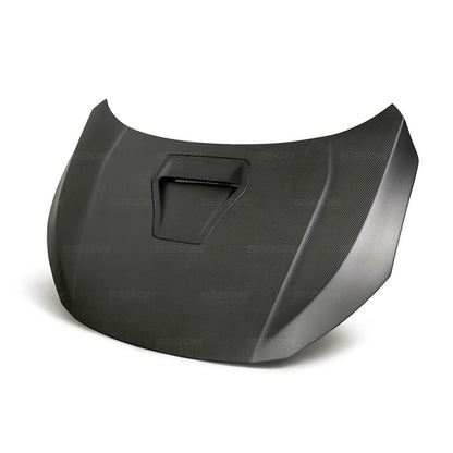 Seibon OEM-Style Dry Carbon Fiber Hood | Honda Civic (16-22) / Acura RDX (18-26) (HD17HDCVR-OE-DRY)