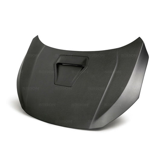 Seibon OEM-Style Dry Carbon Fiber Hood | Honda Civic (16-22) / Acura RDX (18-26) (HD17HDCVR-OE-DRY)