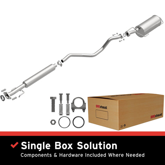 BRExhaust 2007-2012 Nissan Versa Direct-Fit Replacement Exhaust System