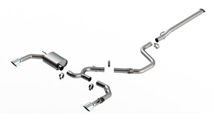 Borla 22-23 Hyundai Elantra N 2.0L Turbo Catback Exhaust Bright Chrome | Elantra N (140925) (SPF140925)
