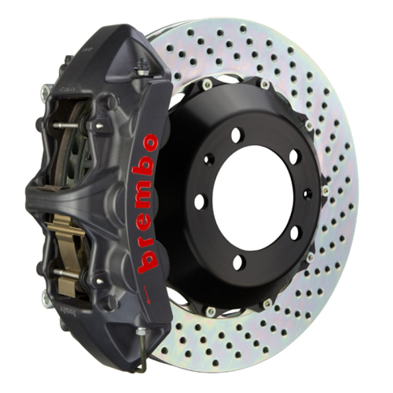 Brembo GTS BBK 6 / 4 Piston Cast Kit | 2014-2024 Infiniti Q50 RWD (1M1.9051AS/2P1.9054AS)