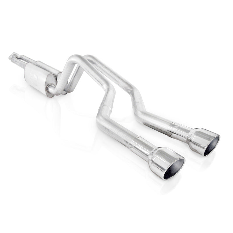 Stainless Works 2-1/2in Chambered Exhaust Y-Pipe Center Bumper Exit | Chevrolet Trailblazer SS (06-09) (TBTDCBCO)