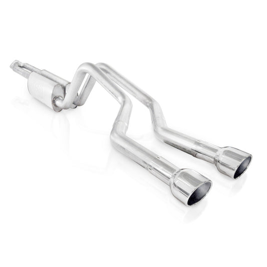 Stainless Works 2-1/2in Chambered Exhaust Y-Pipe Center Bumper Exit | Chevrolet Trailblazer SS (06-09) (TBTDCBCO)